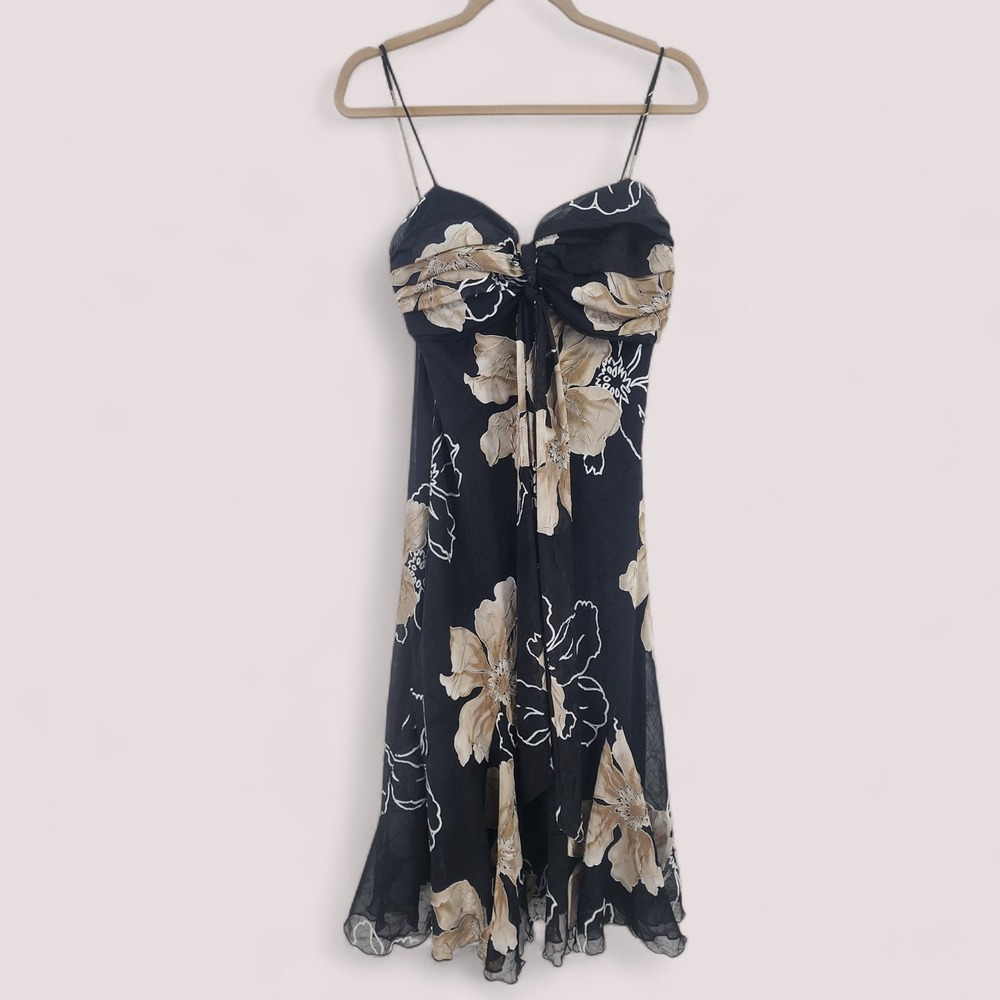 Vintage Y2K Slip Dress Babydoll Whimsigoth Fairy Grunge Dark Romance Midi 6